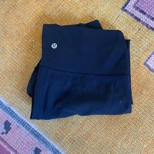 Lululemon wunder under crop leggings